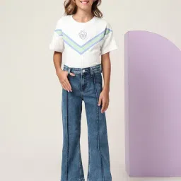 U.S. Polo Assn. Girls Blue Cotton Jeans-picture-33