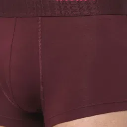 Jack & Jones Olive Night & Wine Regular fit Trunks-Pack of Two image 3