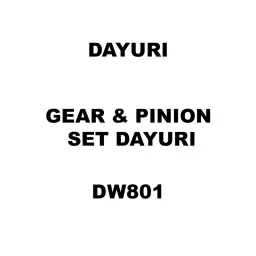 Dayuri Gear & Pinion Set Spare for Marble Cutter DW801-picture-10