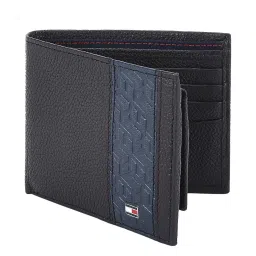 Tommy Hilfiger Element Black Casual Leather Bi-Fold Wallet for Men image 2