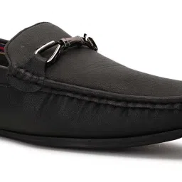 Bata Men's Coal Black Casual Loafers image 4
