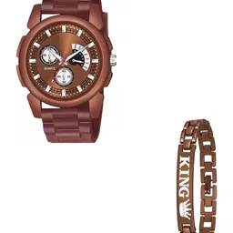 JUST LIKE Unisex Watch Gift Set & Bracelet-image-44