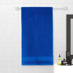 Spaces Day2Day Cobalt Blue Cotton 400 GSM Ladies Bath Towel-picture-16