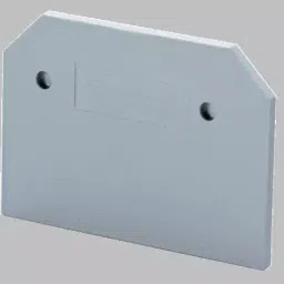 Connectwell Polyamide Grey End Plate, EPCKT4U/4 (Pack of 50 Pcs) image 1