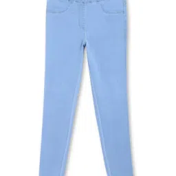 Cantabil Kids Blue Regular Fit Jeggings-picture-10