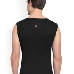 Sporto by Macho Men Pack Of 3 Combed Cotton Gym Vests image 3