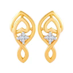 P.C. Chandra Jewellers 14 kt Gold Earrings-picture-37