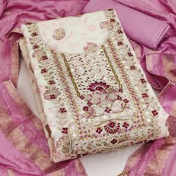SHADOW & SAINING Semi-Stitched Dress Material-picture-37