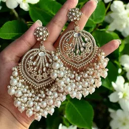 Brado Jewellery Contemporary Chandbalis Earrings image 1