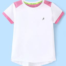 Pine Active High Stretch Skin Friendly Half Sleeves T-Shirt -White-picture-39