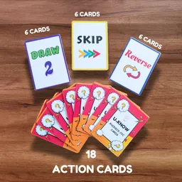 EDUSTAR U-Know Phonics CVC 160 Cards - Fun Interactive Phonics Card Game - Multicolor image 3