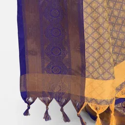 Shriyangan Woven Design Zari Art Silk Handloom Kanjeevaram Saree image 3