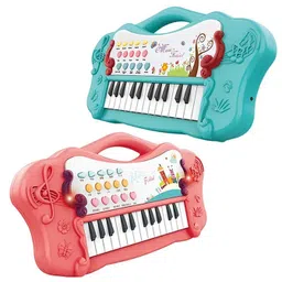 Azhari Kids Piano Keyboard 37 Keys Portable Electronic Keyboards for Beginners Musical Toy for Kids Color May Vary image 4