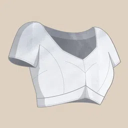 all about you Organza Designer Saree image 4