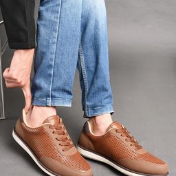 San Frissco Men Perforations Sneakers-picture-38