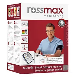 Rossmax MJ701f Automatic Blood Pressure Monitor (White and Blue) image 5