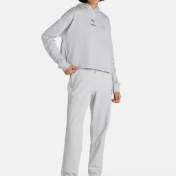 Puma Better Grey Cotton Hoodie image 5