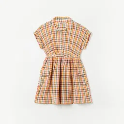 Fame Forever by Lifestyle Kids Multi Checks Regular Fit Dress image 1
