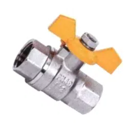Generic 1.2Inch (15mm) Butterfly Ball Valve-Silver image 3
