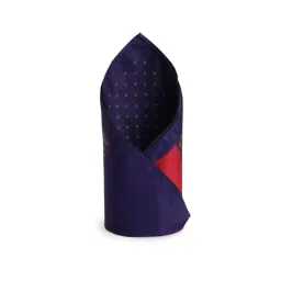 Allen Solly Navy Printed Casual Pocket Square image 1