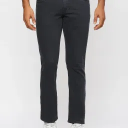 Basics Blue Slim Fit Jeans image 1