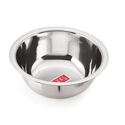 HAZEL Silver Stainless Steel Mixing Bowl - Set of 4 (1.1L) image 2