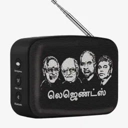 SAREGAMA Carvaan Mini SCM02 Tamil Bluetooth Speaker (Moonlight Black)-picture-42