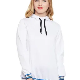 Belle Fille White Full Sleeves Sweatshirt-picture-14