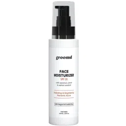 Groomd Face Moisturizer (SPF 20) with Coconut Oil, Carrot Oil & Walnut Seed Oil - Hydrating (100 ml)-picture-12