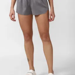 Forever 21 Grey Textured Shorts-picture-22