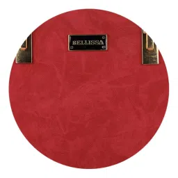 Bellissa Red Solid Medium Elegant Shoulder Handbag image 5