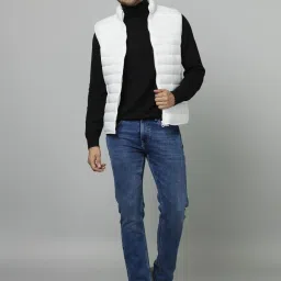 celio celio* White Regular Fit Jacket image 5