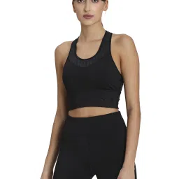 Puma Black Full Coverage Sports Bra image 1