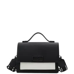 Call It Spring Black Color Block Handbag image 1