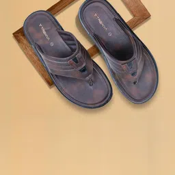 Trekiva Men Brown PU Flip Flops-picture-28