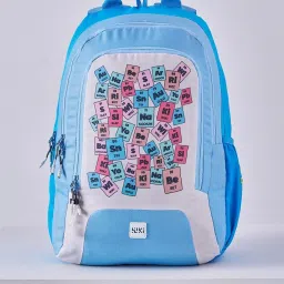 Wildcraft Blue Printed Medium Backpack image 1