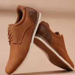 U.S. Polo Assn. Men's Lucius 2.0 Tan Derby Shoes image 1