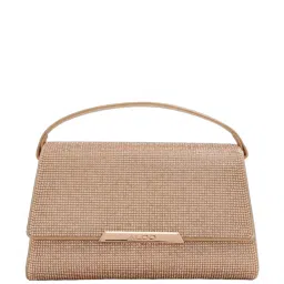 Aldo Pink Textured Small Satchel Handbag image 1