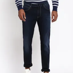 Lee Dark Blue Skinny Fit Lightly Washed Jeans image 1