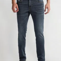 U.S. Polo Assn. Blue Cotton Slim Fit Jeans image 1