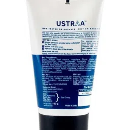 Ustraa Face Wash Neem & Charcoal & De Tan Face Scrub image 3