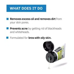 Ustraa Face Wash Neem & Charcoal & De Tan Face Scrub image 4