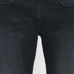 Lee Black Tailored Fit Lightly Washed Jeans image 4