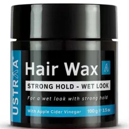 Ustraa Beard Growth Oil Advanced & Hair Wax for Wet Look image 2