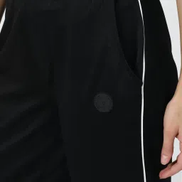 Van Heusen Black Mid Rise Trousers image 5