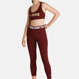 Puma Maroon Printed Tights image 5