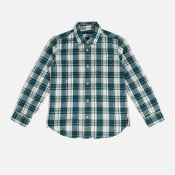 U.S. Polo Assn. Boys Green Full Sleeves Shirt image 4