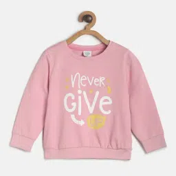 MINIKLUB Kids Pink Printed Full Sleeves Sweatshirt-picture-21