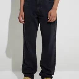 nuon men Nuon by Westside Charcoal Relaxed-Fit Mid-Rise Jeans-picture-41