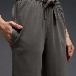 MKH Grey Regular Fit Trackpants image 5
